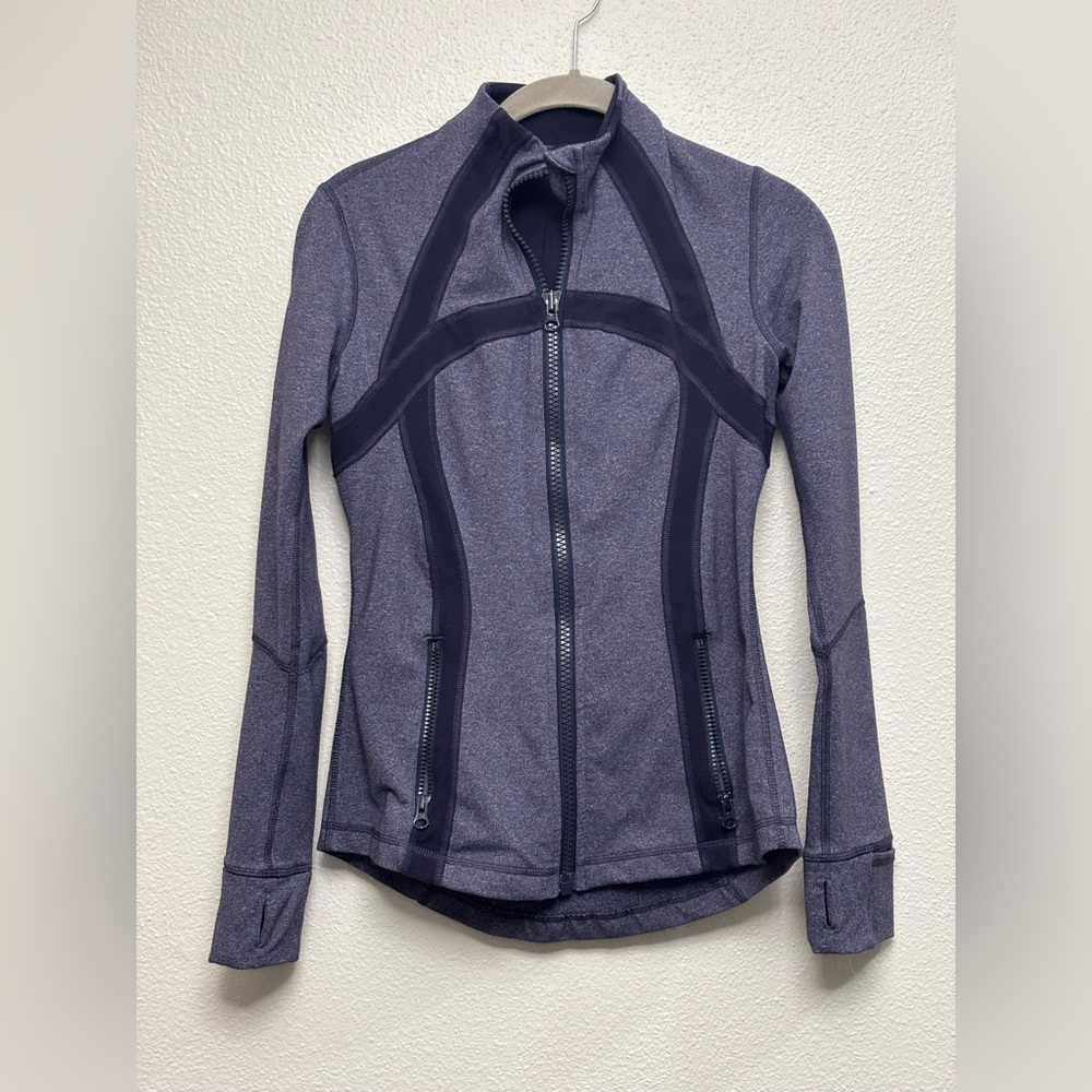 Lululemon Athletica Heathered Purple Jacket
